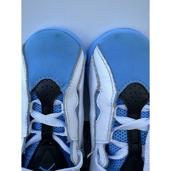 Nike TD Size US 10C Air Jordan True Flight White/Blue 343797-140 - Picture 5 of 12